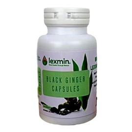 Lexmin® Black Ginger Capsules - Immune Boost & Anti-inflammatory Support | Award-Winning (60)