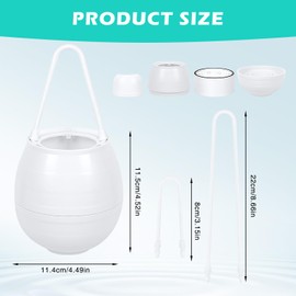 Leogony 10 Stages Bath Water Filter for Babies and Adults, BPA-Free Bath Filter Set for Removing Contaminants