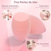 DUAIU - Set de 4 esponjas de maquillaje para difuminar