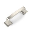 Amerdeco 10 Pack Kitchen Cabinet Handles Brushed Satin Nickel Cabinet