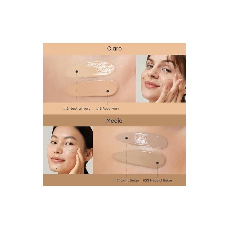PURITO Cica Clearing BB Cream Crema BB Cobertura Natural -