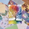 SUPERDANT Tree Greeting Card Holder Seasons Tree of Life Wooden