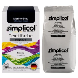 simplicol expert Fabric Dye, navy blue 1708, for Re-Dyeing and Refreshing Clothes, Washing Machine-safe, for Cotton, Wool, Silk, Linen, Viscose & Blended Fabrics
