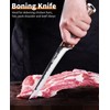Naitesen Professional Brisket Carving Knife Set for Men, Hand Forged