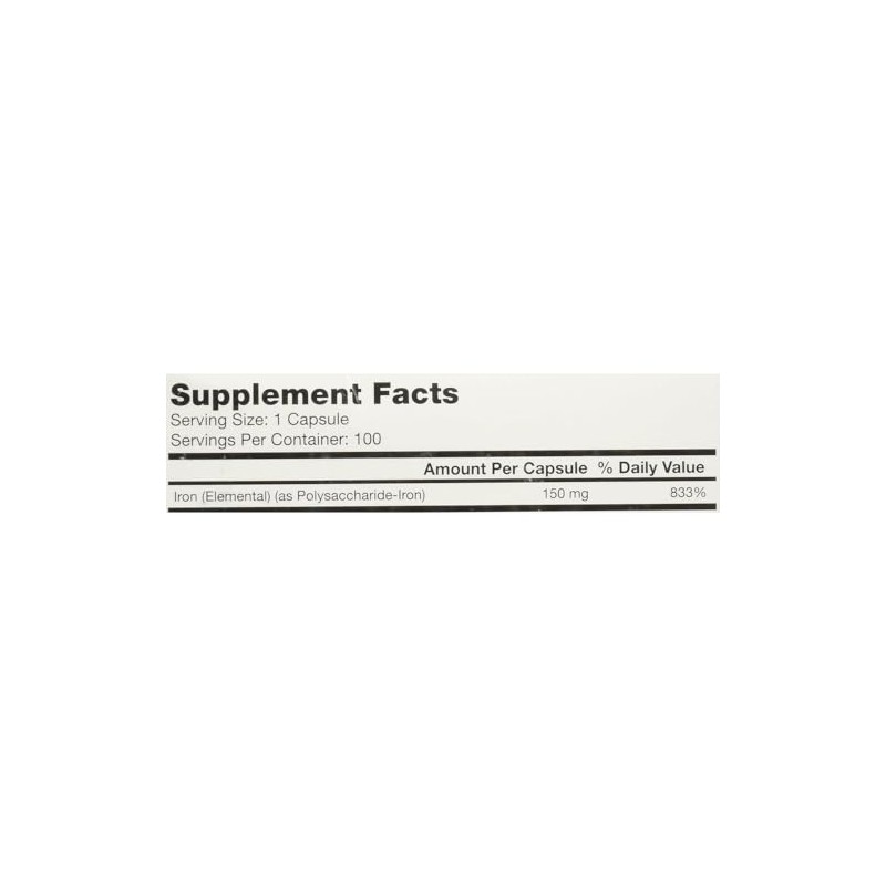 Ferrex 150 Capsules, 100ct (3 Pack)