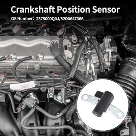TUCKBOLD Crankshaft Position Sensor for NISSAN Micra K12 1.5dCi 03-10 Sturdy No.2375000Q0J Engine Crank CKP Sensor Black 1 Pc