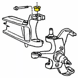 Moog Alignment Caster / Camber Bushing Front K80109 for Ford Mazda