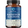 Magnesium Glycinate 500mg | Chelated for High Absorption | Muscle