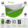 Camping Hammock with Net,Travel Portable Lightweight Hammocks with Tree Straps