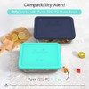 Sophico 11 Cup Rectangle Silicone Storage Cover Lids Replacement for