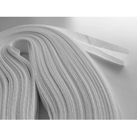 GGM - Nastro sbieco, 20 mm, 25 m, colore: Bianco