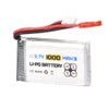 ENGPOW 3.7V 1000mAh 25C JST Plug Rechargeable LiPo Battery for