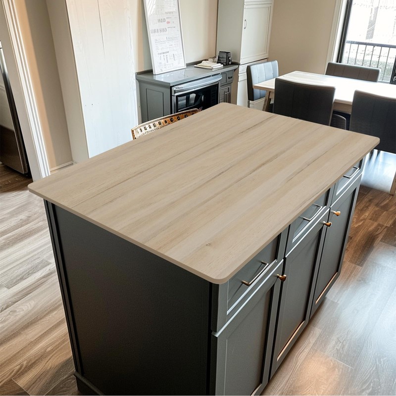 Universal Tabletop 48"x36", Solid One-Piece Melamine Table Top, Restaurant Desk