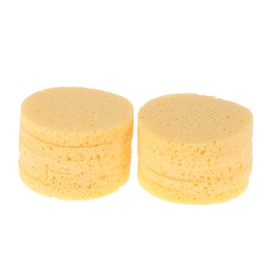 Mikinona 5pcs -friendly Makeup Remover Pads Soft Round Sponge Mats for Daily Use Cosmetic Accessories for Women and Girls