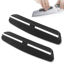 2 Pcs Sharpening Guide 15 Degree Angle Guide for Whetstone Kitchen Sharper Blade Sharp Diamond Tools Holder