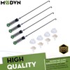 Suspension Rod Kit Replacement For Whirlpool WTW5000DW0 WTW5000DW3 WTW5005KW0 WTW5000DW1
