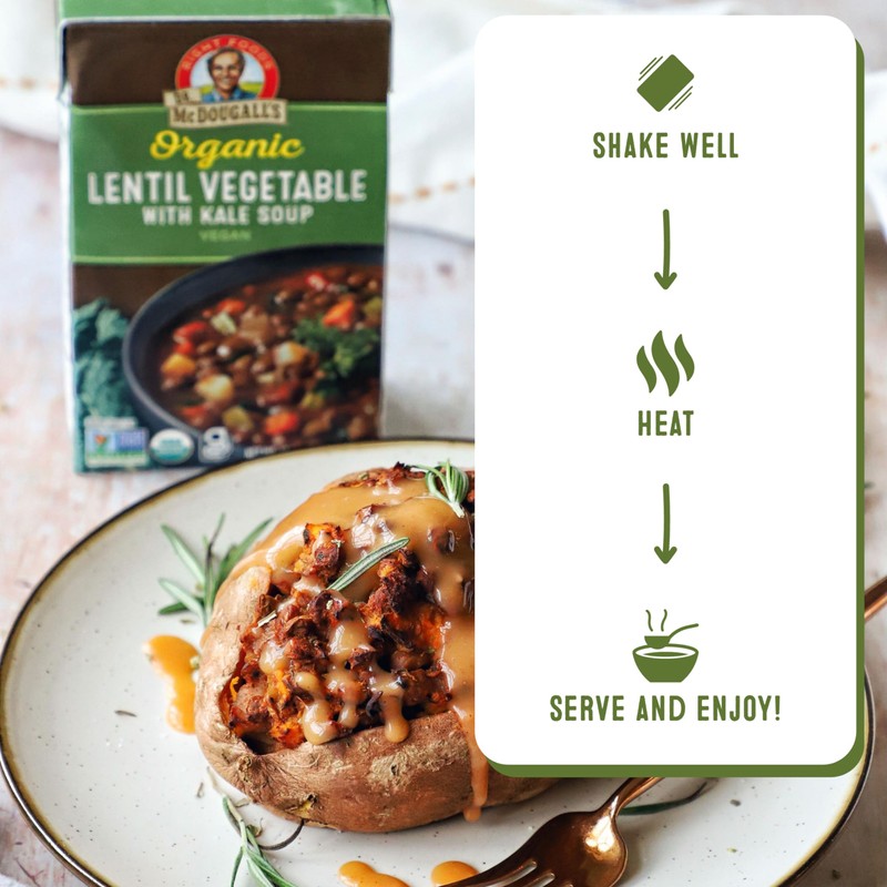 Dr. McDougall's Right Foods Organic Lentil Vegetable w/ Kale Vegan