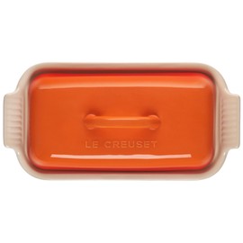 Le Creuset Stoneware Heritage Butter Dish, Flame