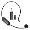 2.4g Micrófono Inalámbrico Augerdz Agm01 Tipo De Auricular Negro