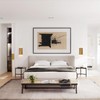 ZEROUNO Modern LED Wall Sconce Indoor Wall Lights, Bronze Hardwired