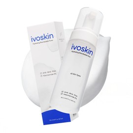IVOSKIN Rice Milky Foam Bubble Toner I Trouble Care, Hydrating, Glowing Skin, Sensitive Skin, Calming Skin I with Niacinamide & Rice Extract (5.07fl.oz / 150ml)