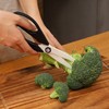 FOREVER Silver (AG) Ceramic Scissors L Black COL-HWB