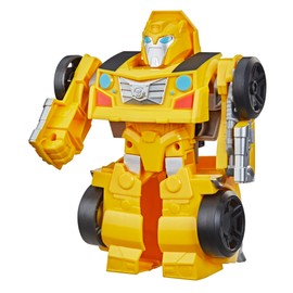 Transformers Rescue Bots Academy Bumblebee Converting Toy Robot, Playskool Heroes 6-Inch Collectible Action Figure Toy for Kids Ages 3 and Up (Amazon Exclusive)
