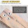 100Pcs 1/4-20 Nut, 304 Stainlee Steel 1/4 20 Nut Hardware