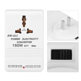 SW-S11 Socket Adaptor Voltage Converter 150 W Upward and Down Voltage Converter Double Transformer 220 V to 110 V / 110 V to 220 V CN Plug