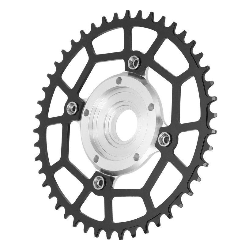 Aluminum Alloy 46T 104 BCD Chainring and Adapter Replacement for