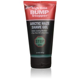 High Time Bump Stopper Shave Gel Arctic Haze 5.3 Ounce (156ml) (2 Pack)