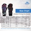 Guantes de esquí impermeables para niños, guantes de snowboard con
