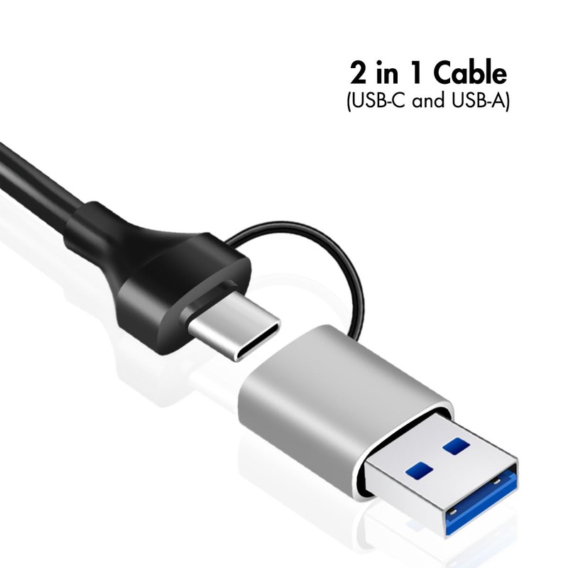 LogiLink UA0440 USB-C 3.2 Gen 1 Hub to 5G Ethernet