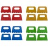 Lependor Plastic Scrapers Kit, 16Pcs Paint Scraper Tool for Arts