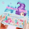 SevenQ Handheld Water Games, 4 Packs Mermaid Theme Water Toss