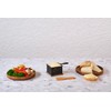 Cosy & Trendy Black Square Raclette Tool Stainless Steel +