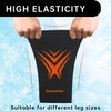 Extended Knees Ice Pack for Injuries Freeze Compression Sleeve Reusable
