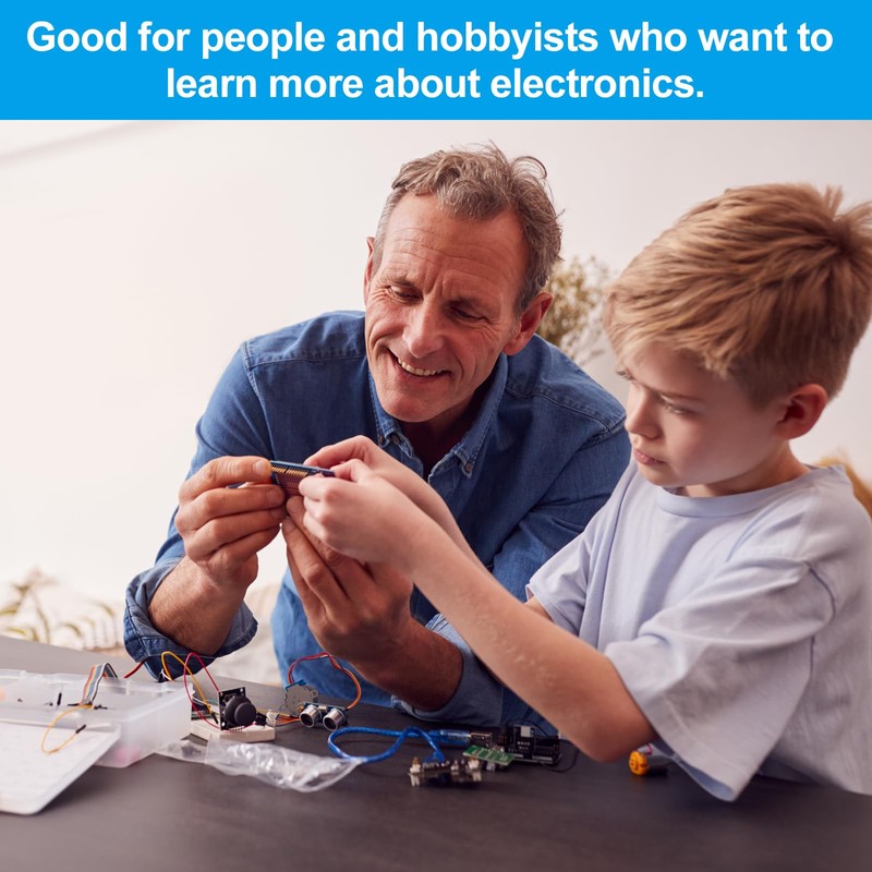 PATIKIL Electronics Components Kit Assortment, 1900pcs Metal Film Resistor, Diode,