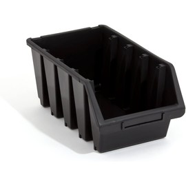 1 x Ergo XL Black Sorting Boxes Stacking Boxes 204 x 340 x 155 cm