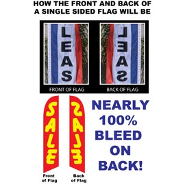 Mariscos Seafood Feather Banner Swooper Flag, Replacement Flag Only