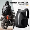 WEPLAN Motorcycle Backpack for Men Women Waterproof Motorcycle Helmet Bag