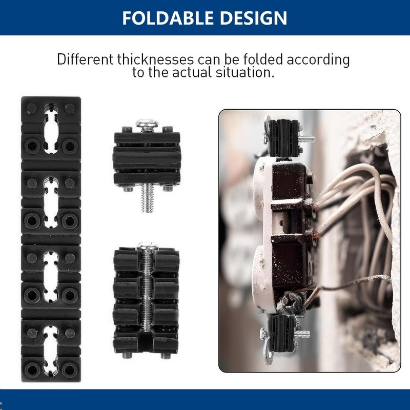 100pcs Outlet Spacers for Electrical Box, Electrical Outlet Spacers Shims