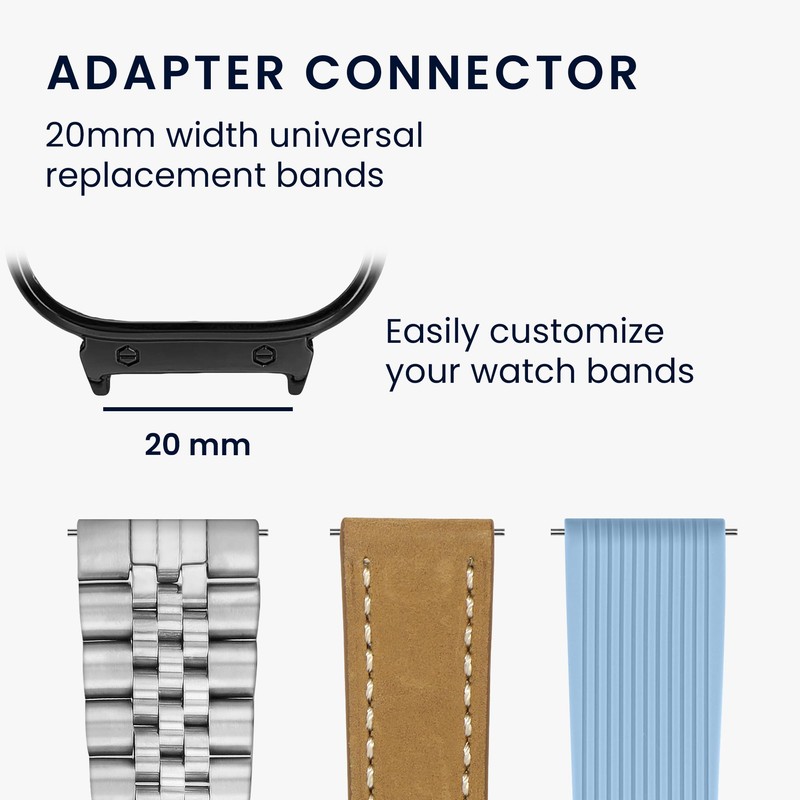 [kwmobile] 4x Connector Compatible with CMF by Nothing Watch Pro