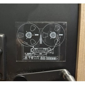 Otari MX-5050 BIII-2 Transport Threading Sticker
