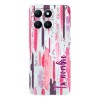 Funda Para Honor Mujer Manchas Pintura Rosa Con Nombre