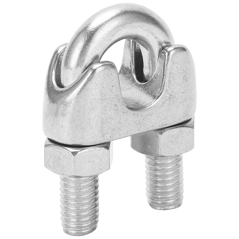 8pcs 3/8 Inch M10 Stainless Steel Wire Rope Cable Clip