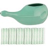 Ancient Impex Ceramic Neti Pot wihtout Handle for Nasal Cleansing