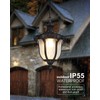 Moddeny Rustic Victorian E26 Exterior Ceiling Pendant Light American Outdoor