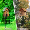 Bird Feeder Pole Kit 95 Inch,Bird House Pole for Outdoors