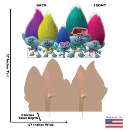 Cardboard People Brozone Young Life Size Cardboard Cutout Standup - Trolls Band Together (2023 Film)